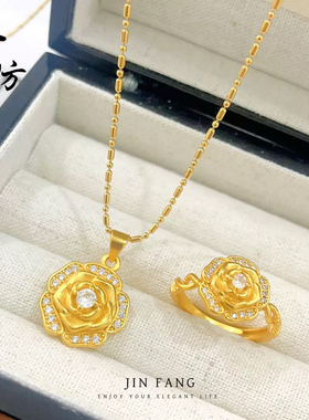 【今日大捡漏】开口可调节戒指新款玫瑰花开口戒指女士