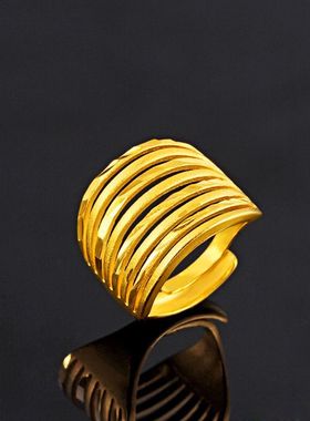 【今日大捡漏】开口可调节戒指新款凤凰羽戒指久