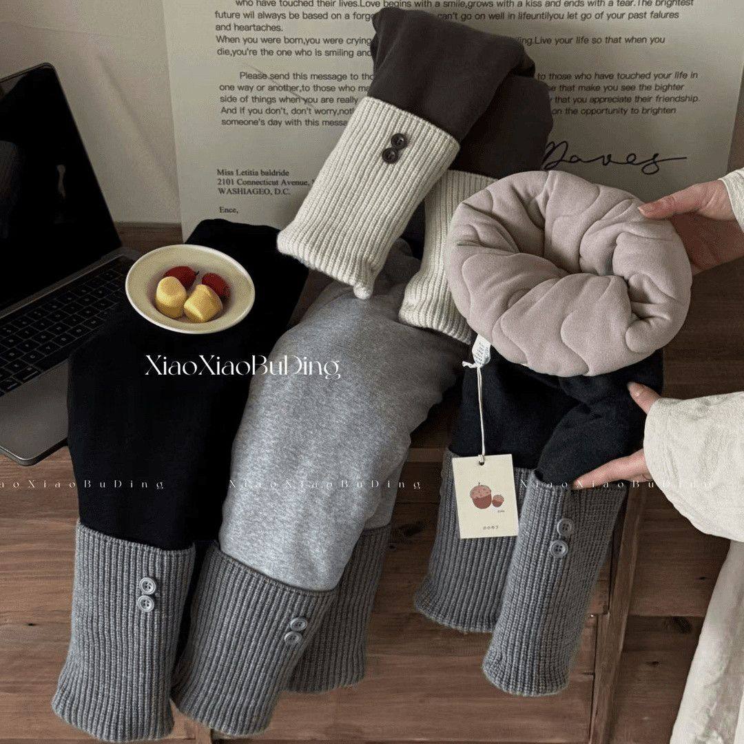 女童冬季三层夹棉宝宝绒保暖抗寒棉裤儿童休闲百搭堆堆袜裤子洋气,童装/婴儿装/亲子装,裤子,淘宝优惠券,粉丝福利购,淘宝优惠卷