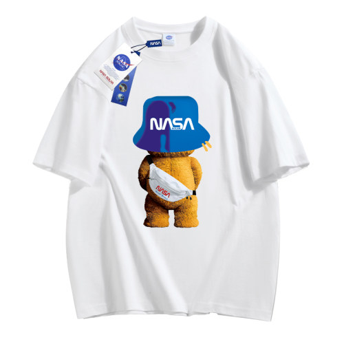 NASA新款卡通小熊短袖T恤
