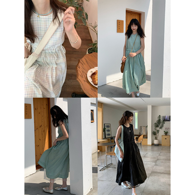 灵动随性夏日蕾丝连衣裙