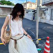 Tetu 蕾丝镶嵌刺绣白色棉质小衫 STUDIO 2025SS