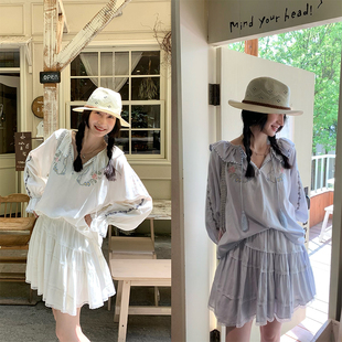 两色重工多种刺绣设计感套装 Tetu 玫瑰女孩 2025SS STUDIO