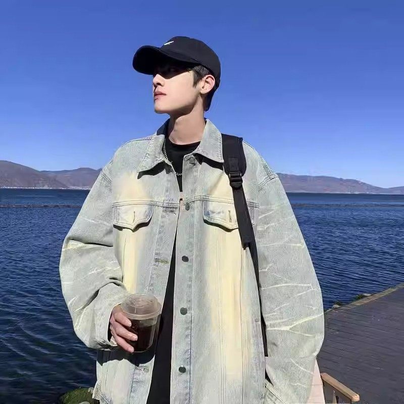 复古宽松小众潮流工装夹克