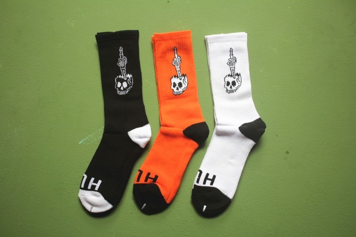 滑板袜男女纯棉毛圈潮袜网红潮牌嘻哈欧美街头中筒袜子运动学院风