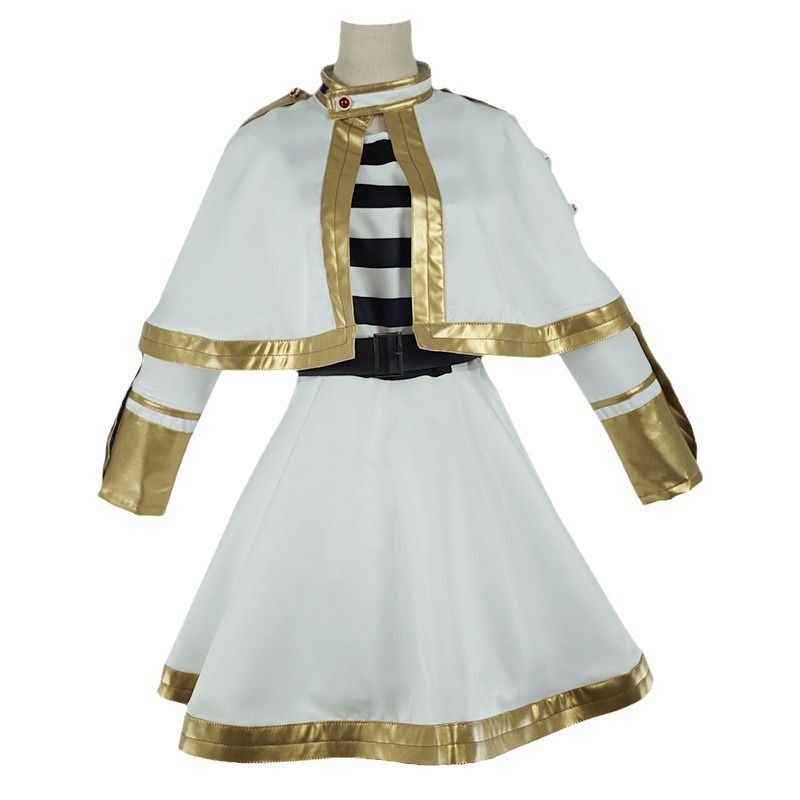 葬送之刃的芙莉莲cos服装双马尾精灵耳芙莉莲衣服全套cospy服装