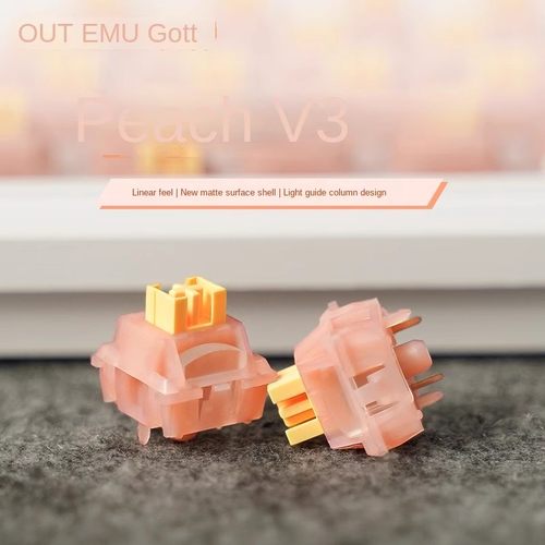 高特水蜜桃v3青柠静音轴