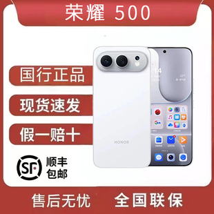 2亿人像全能实况 荣耀500 青海湖电池5G学生拍照手机 荣耀 honor