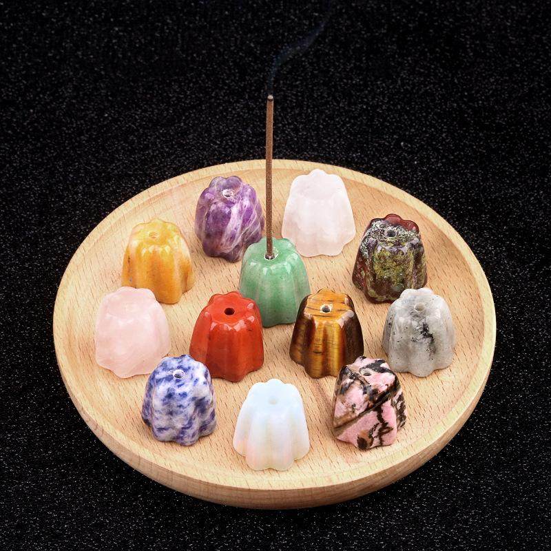 天然水晶玛瑙石香托 雕刻花朵线香底座 南瓜香薰石香插小摆件,家居饰品,香托/香盘/香座/香插,淘宝优惠券,粉丝福利购,淘宝优惠卷
