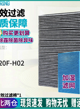 适配飞利浦空气净化器KJ220F-H02除甲醛雾霾复合滤芯过滤网