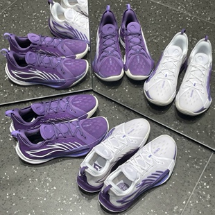 李宁音速13篮球鞋男低帮透气回弹缓震防滑耐磨实战篮球鞋ABAV025