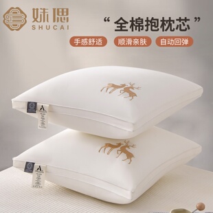 全棉A类抱枕芯45沙发靠垫芯50 60方垫羽丝绒长靠枕芯正方形不塌陷