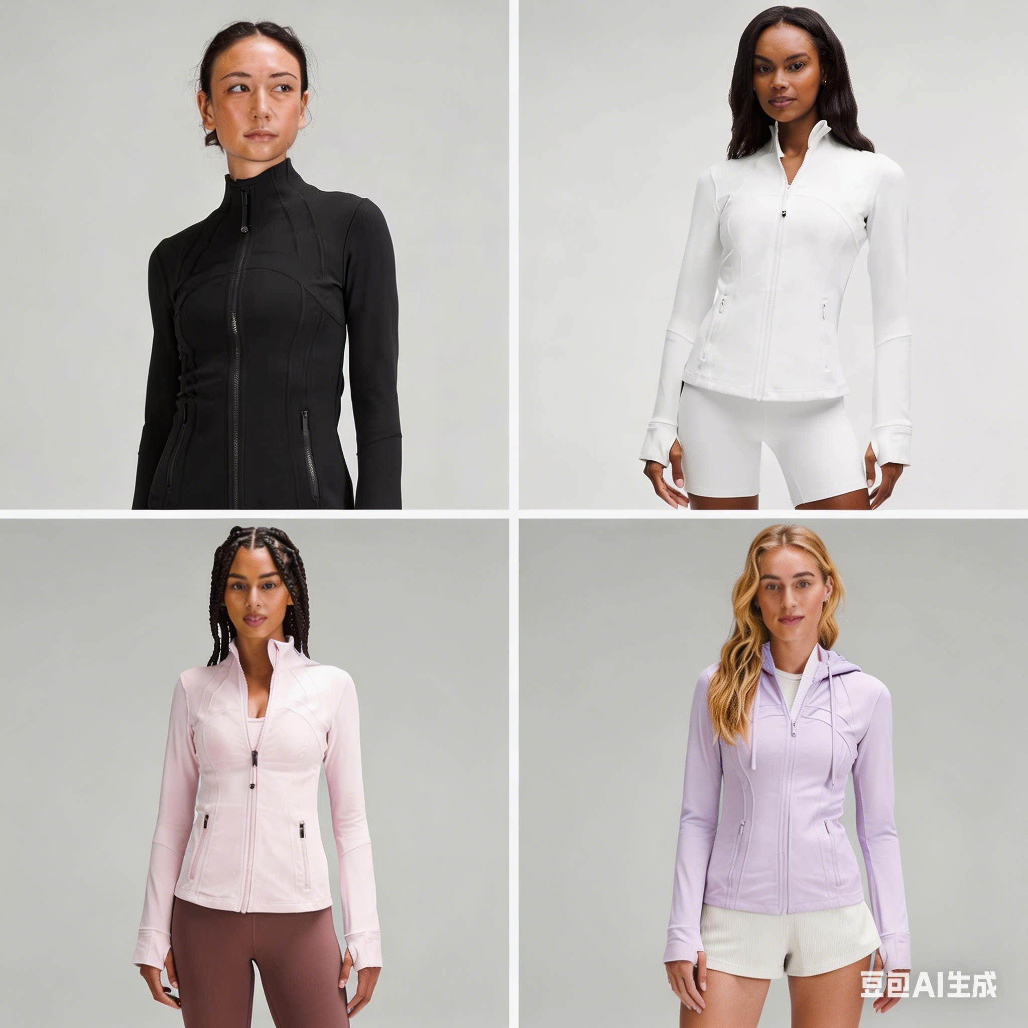 清仓 lululemon Define Jacket Luon Nulu 瑜伽外套立领 带帽图片
