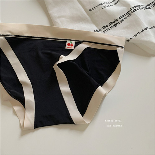 高开叉可爱小水果少女内裤
