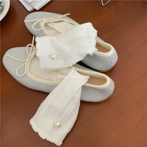 公主感~小珍珠纯色袜子