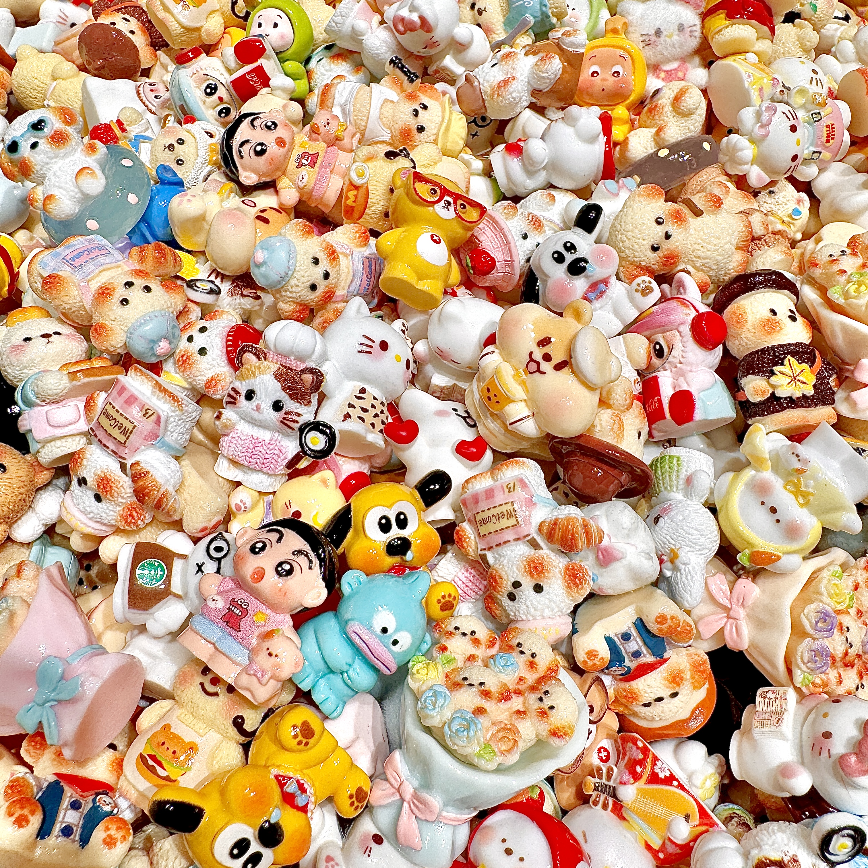 微缩娃屋卡通食玩混装树脂配件