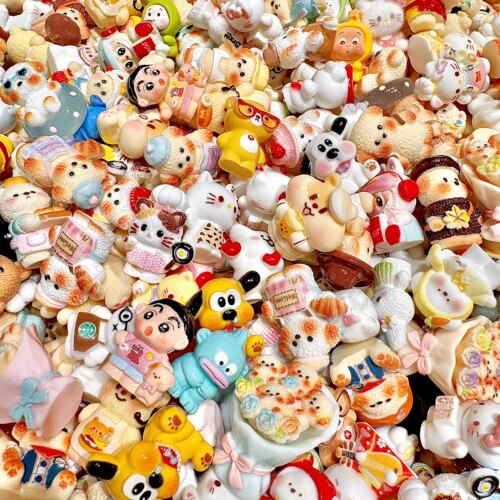 微缩娃屋卡通食玩混装树脂配件