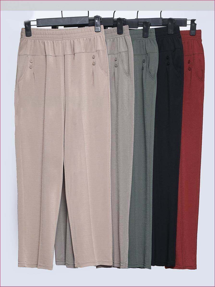 黑色砖红色夏季休闲薄款妈妈裤子加大外穿方便薄款透气蚊裤女装在类目 女装/女士精品, 裤子, 休闲裤中 - 来自Buy2taobao.com提供专业的淘宝代购服务