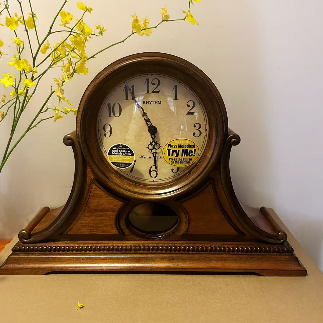 正品日本麗聲三重敲鐘旋轉客廳