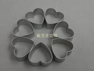 凤梨酥饼干模具 心形 一口酥国产模具/个 3.5*2.9*1.7