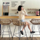 户外吧台椅铁艺酒吧椅高脚凳子露天餐椅民宿庭院休闲防水藤编椅子