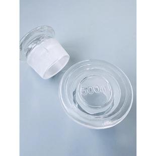 玻璃瓶塞子通用磨砂瓶盖子广口瓶盖子密封盖玻璃瓶盖广口大口橡胶