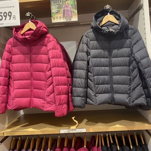 试衣间轻薄羽绒服女冬季2025新款短款内搭内胆时尚小个子连帽外套