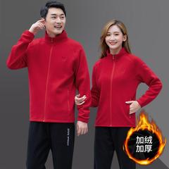 加绒动装运男秋冬款时套尚新情侣休闲加厚两74015926件套女卫衣