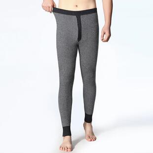 女山厚羊绒裤 羊毛裤 保加暖裤 内男WNQ穿秋冬季 男 打底毛线裤 羊绒裤