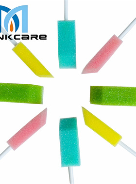 新款海绵键盘清洁刷 发廊台桌无死角清洁碎发定制加长软海绵刷