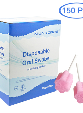 供应一次性儿童口腔按摩清洁海棉棒 口肌言语康复训练海绵棒