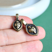 黄铜卡子摩尼宝卡子挂坠佛珠文玩手串计数夹子DIY文玩配饰配件