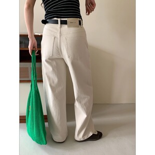 梨形身材分割线弯刀剪裁牛仔裤 腿精担当 ZY4004 Morning 3th