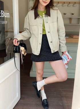 3th Morning 早春新款 巴恩风灯芯绒翻领工装夹克外套ZY3837