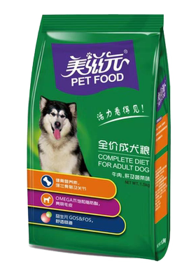 美滋元粮成牛肉味10kg蔬菜泰迪