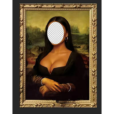 蒙娜卡戴珊的微笑cos万圣节恶搞笑演出服装名画名人年会丽莎衣饰