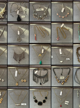 孤品美货144项链女拍下默认接受瑕疵完美主义者勿拍复古夸张个性