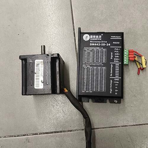 可维修DM442-IO-24步进驱动器57HS09步进电机，议价