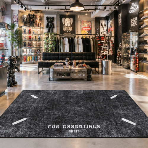 美式高街复古耐脏fog essentials地毯潮流个性客厅茶几毯卧室地垫