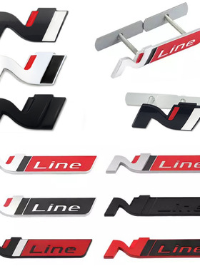 现代改装高性能N标Nline标伊兰特索纳塔名图途胜菲斯塔中网标尾标