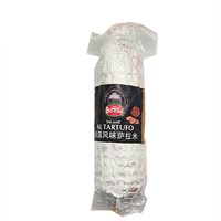 Truffle-flavored salami sausage, approximately 650g whole Salami, air-dried and fermented raw meat salami sausage, ready to eat thumbnail 5