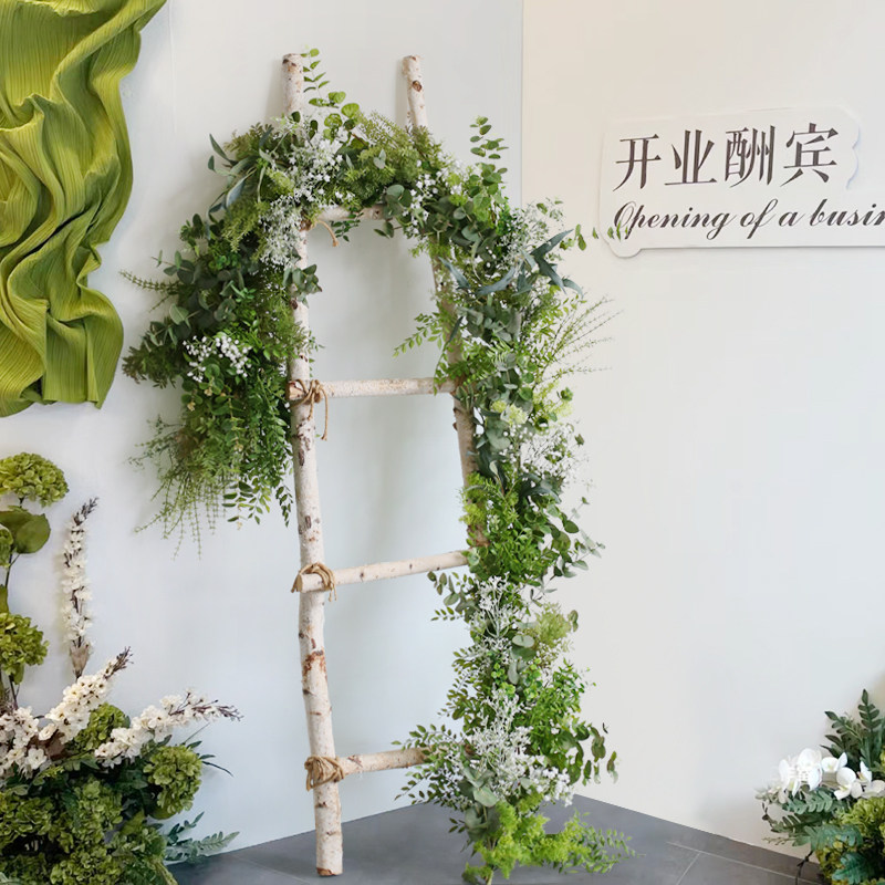 仿真花藤条装饰藤蔓植物长条挂饰门款管道护栏假绿叶藤缠绕遮挡