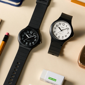 卡西欧男生手表casio新款 防水指针石英手表学生考试手表MW 240