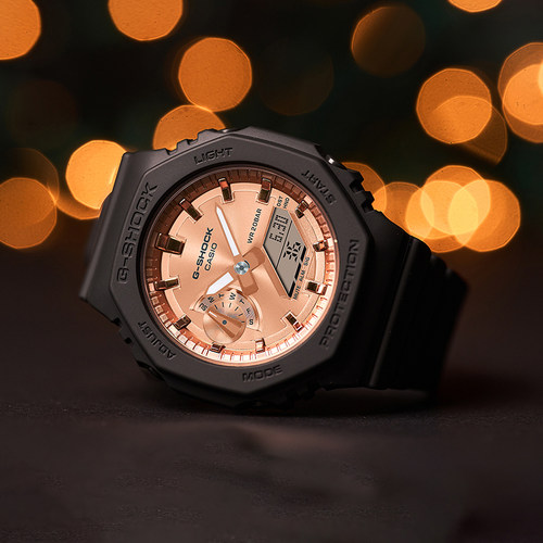 卡西欧女双显潮流运动电子表