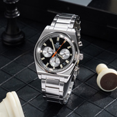 卡西欧手表男士 钢带防水石英表EFB730D 商务款 EDIFICE官方正品 时尚