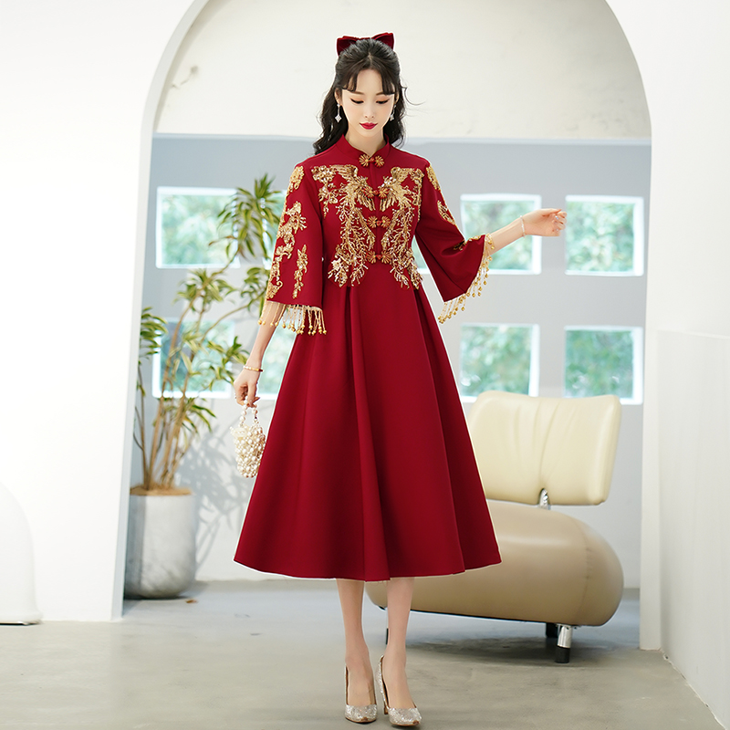  Blushing mid -length (LF1000)+S  