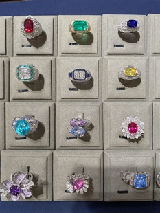 【定制链接】培育红蓝宝石祖母绿帕拉伊巴等实验室培育定制款式