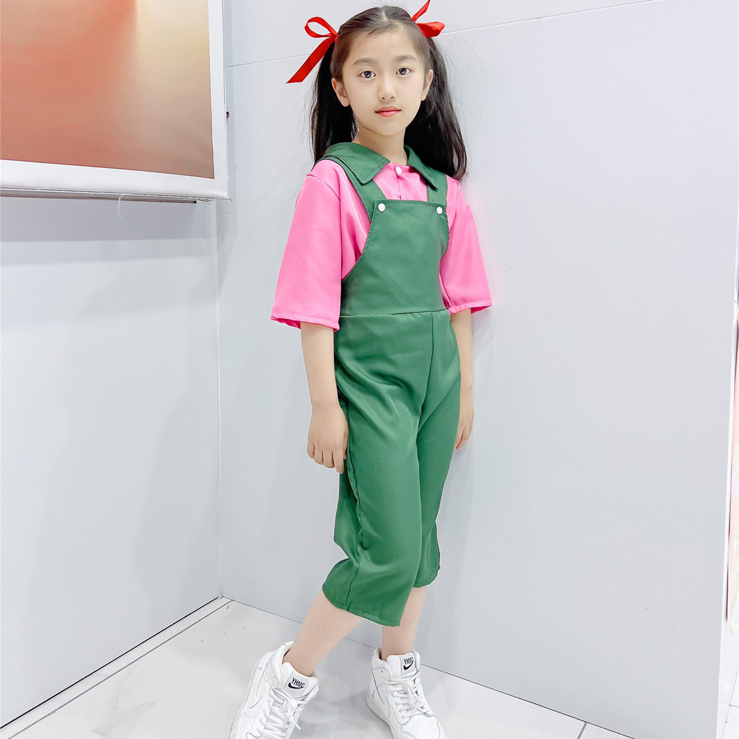 弄堂记忆演出服装儿童舞台话剧少儿背带裤表演小荷风采澎湖湾舞蹈