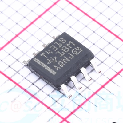 TL431BCDR T431B 封装SOIC8 TI德州 电压基准 全新原装