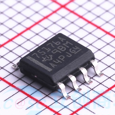 SN75176ADR 丝印75176A 封装SOIC8 收发器 德州 全新原装